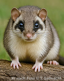 Gartenschl&auml;fer Frontalansicht