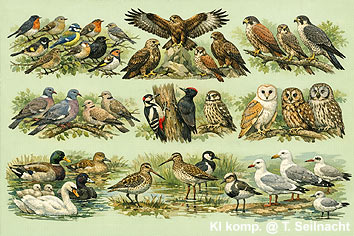 Vogelportraits und Filme